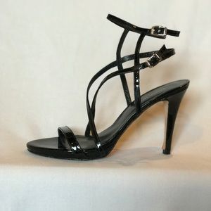 Authentic Ramón Tenza strapped heel, Black